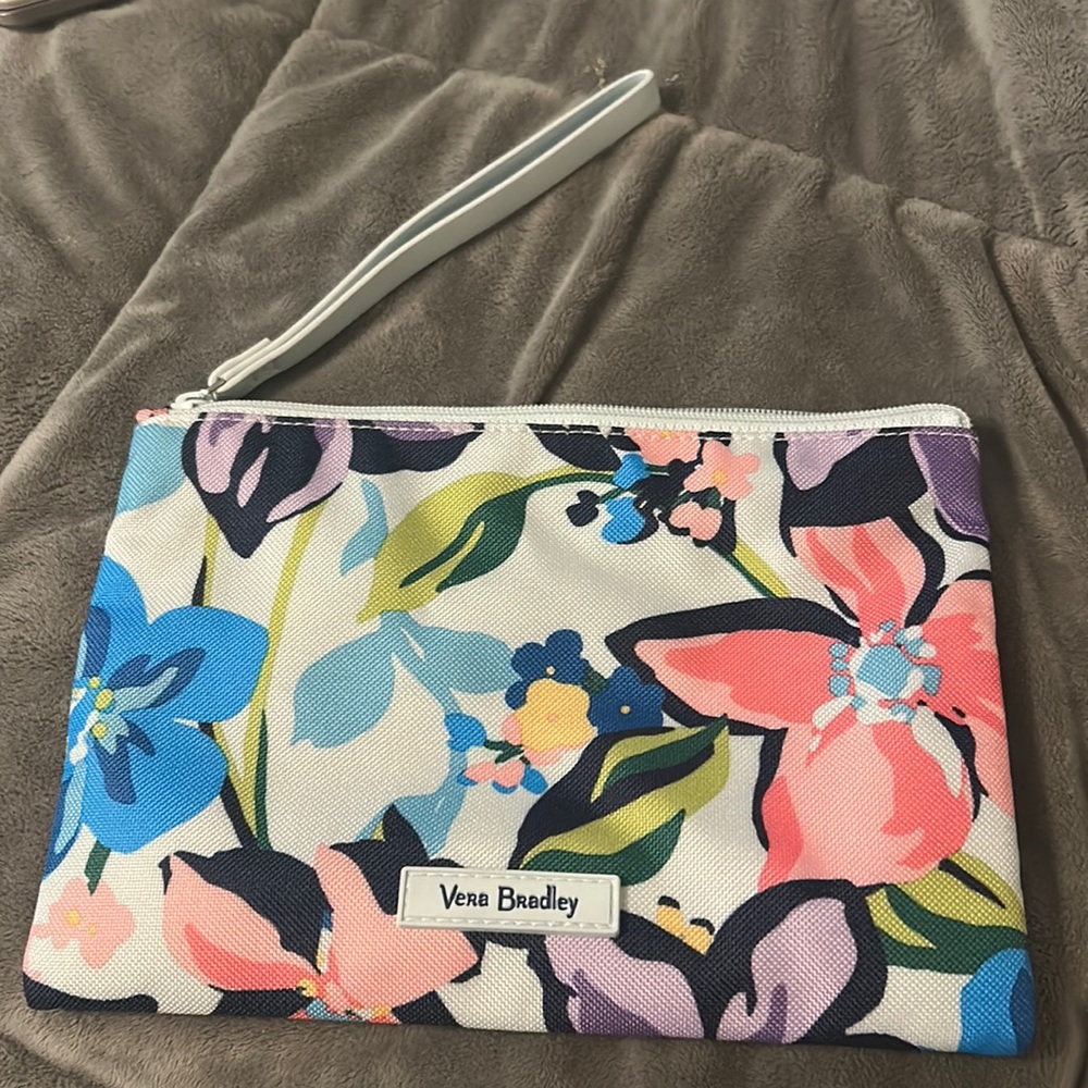Vera Bradley Marian Floral Wristlet